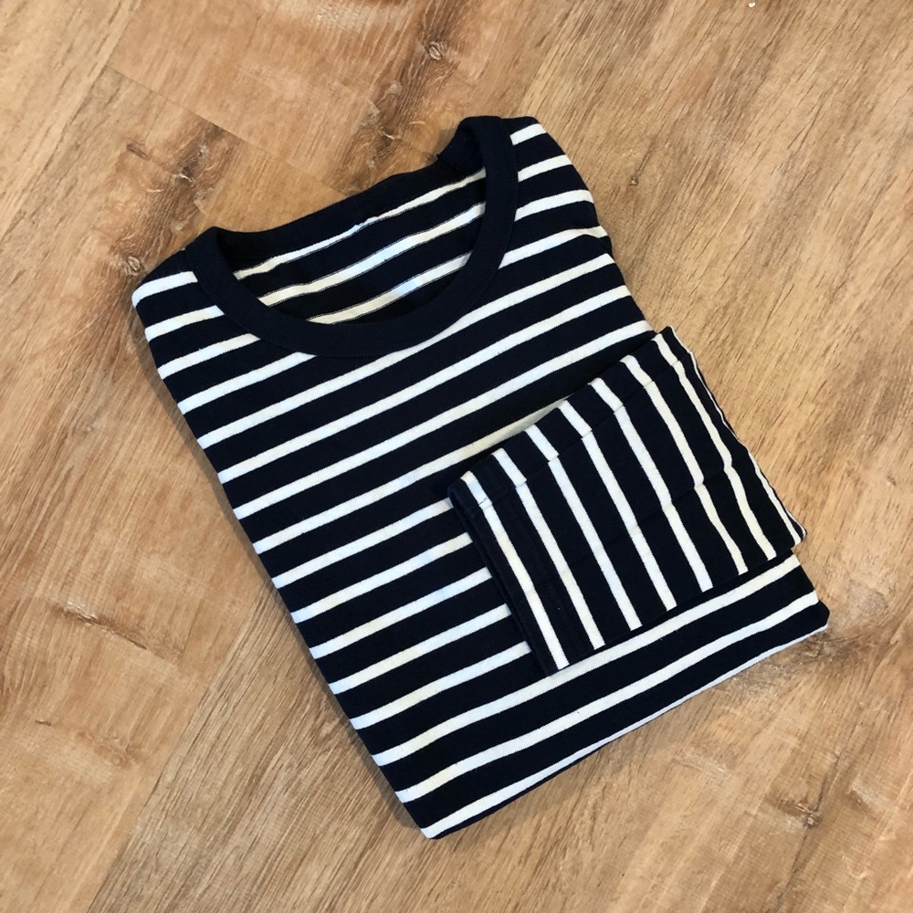 Uniqlo Striped long sleeve shirt